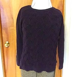 Sweater, dark purple, Sonoma, large,